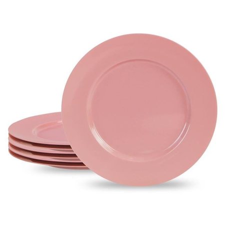 RESTON LLOYD Reston Lloyd 72601 6pc Melamine Salad Plate Set  Pink 72601